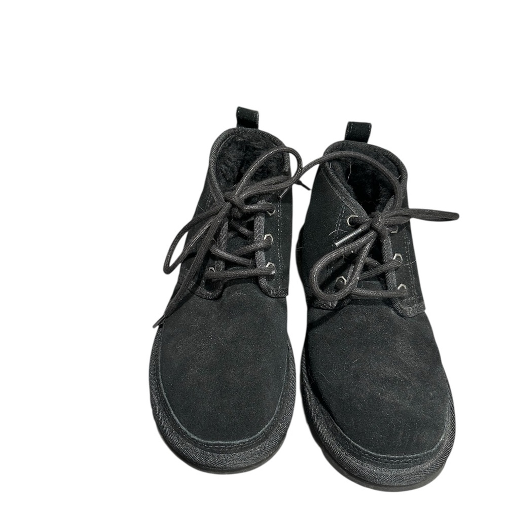 UGG Nuemel black suede boots size 6